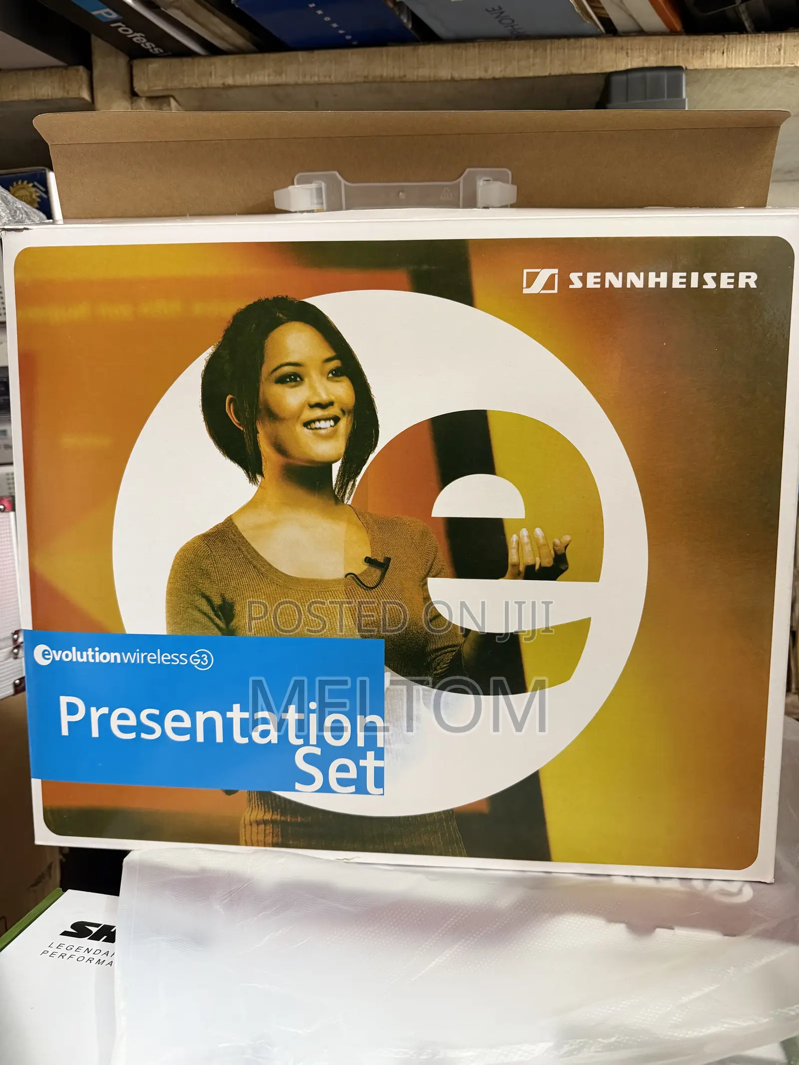 Sennheiser Ew100g3 1in1 Wireless Head and Lapel Microphone