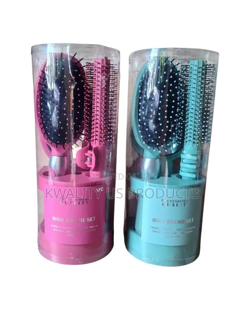 Professional Quality 5-Piece Hair Brush Set