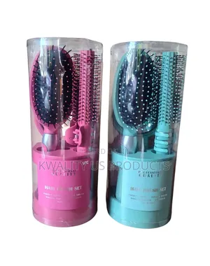 Professional Quality 5-Piece Hair Brush Set