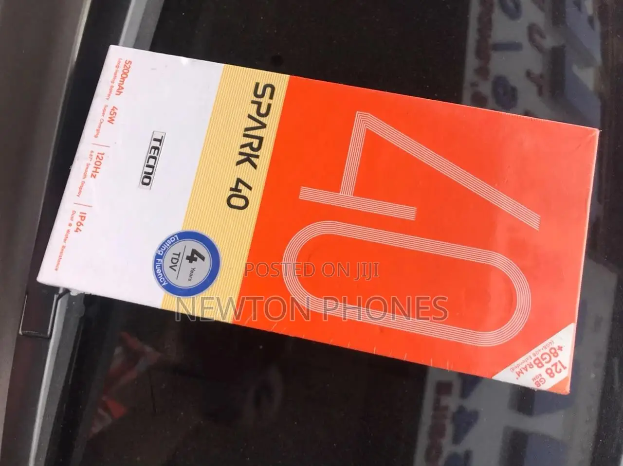 New Tecno Spark 40 128 GB Black