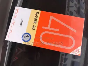 New Tecno Spark 40 128 GB Black