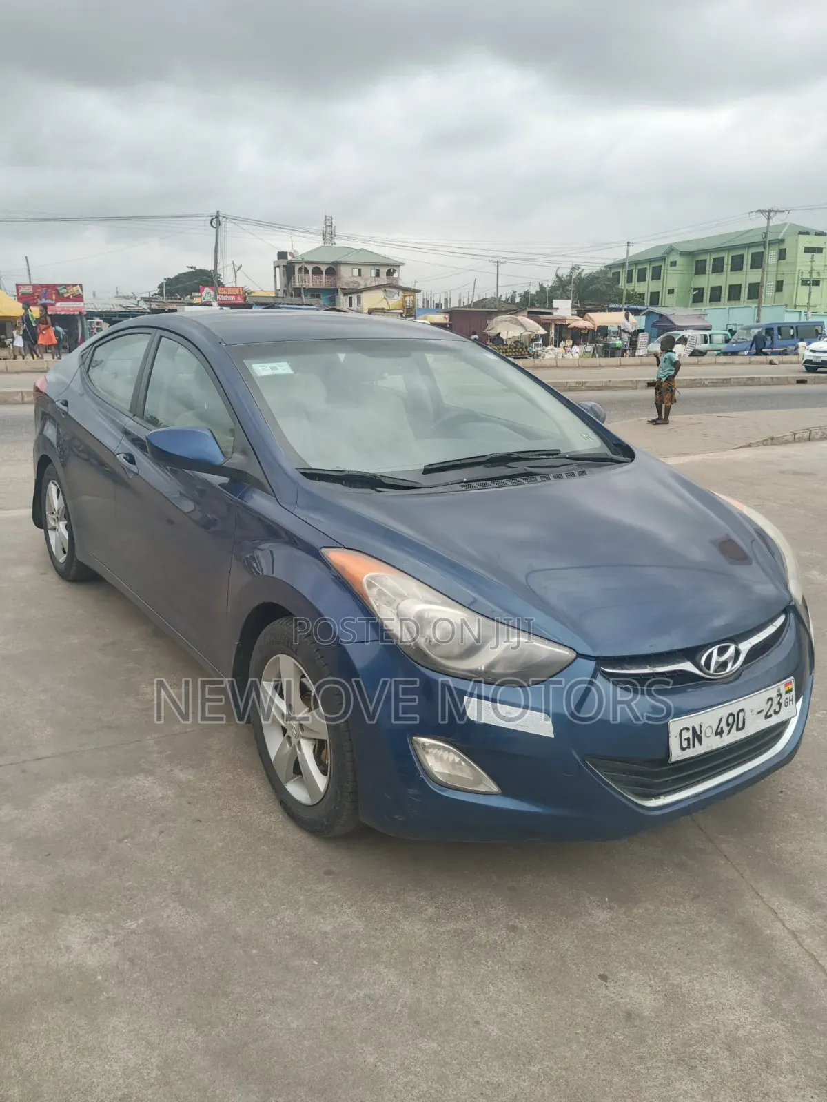 Hyundai Elantra 2013 Blue