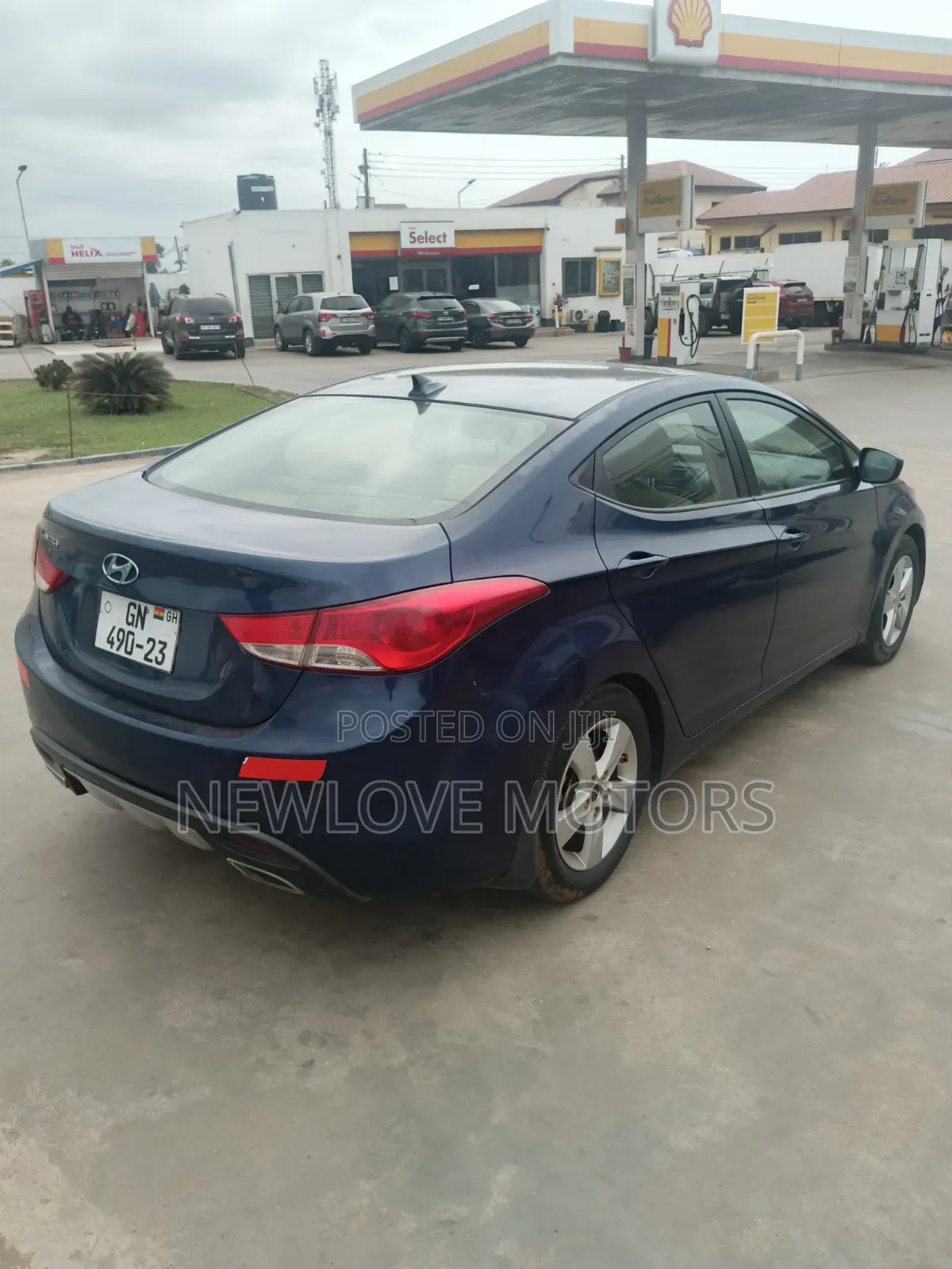 Hyundai Elantra 2013 Blue