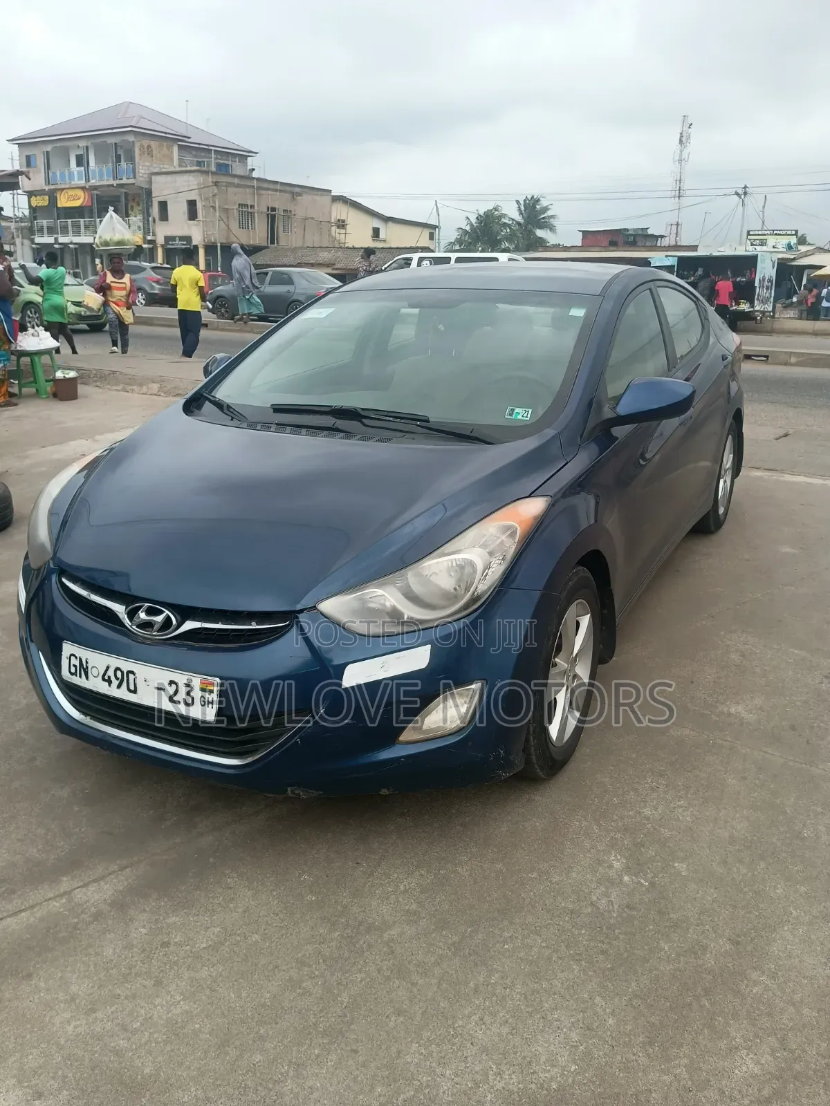 Hyundai Elantra 2013 Blue