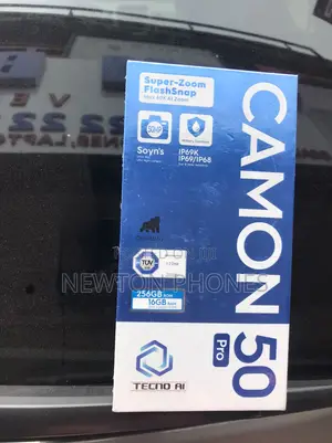 New Tecno Camon 50 Pro 256 GB Blue