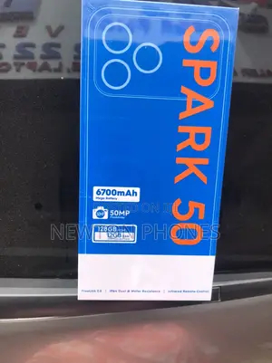 New Tecno Spark 50 128 GB Gray