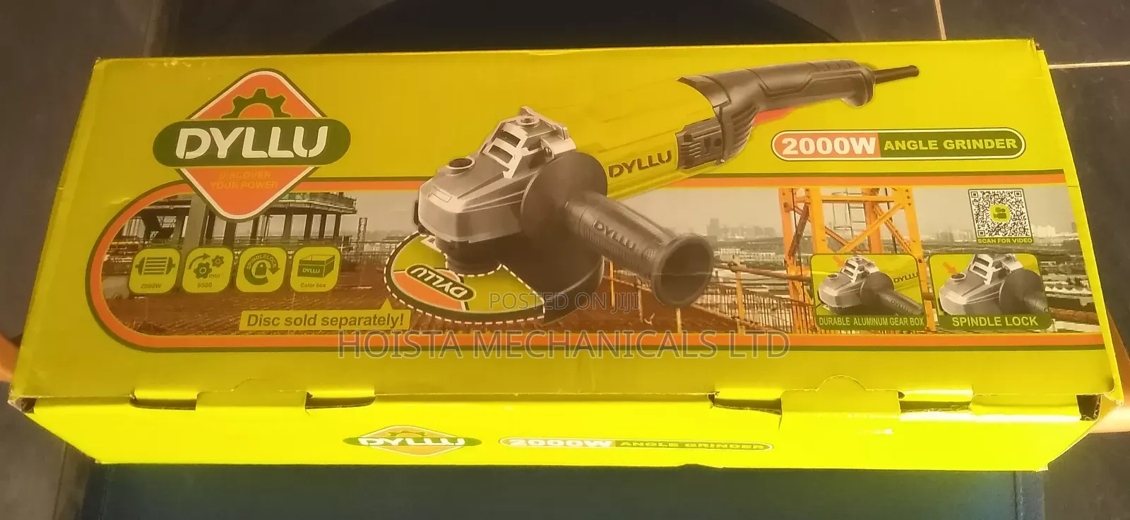 2000W Angle Grinder