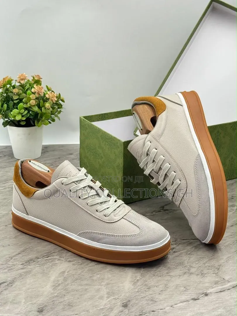 Navy Loro Piana Sneakers