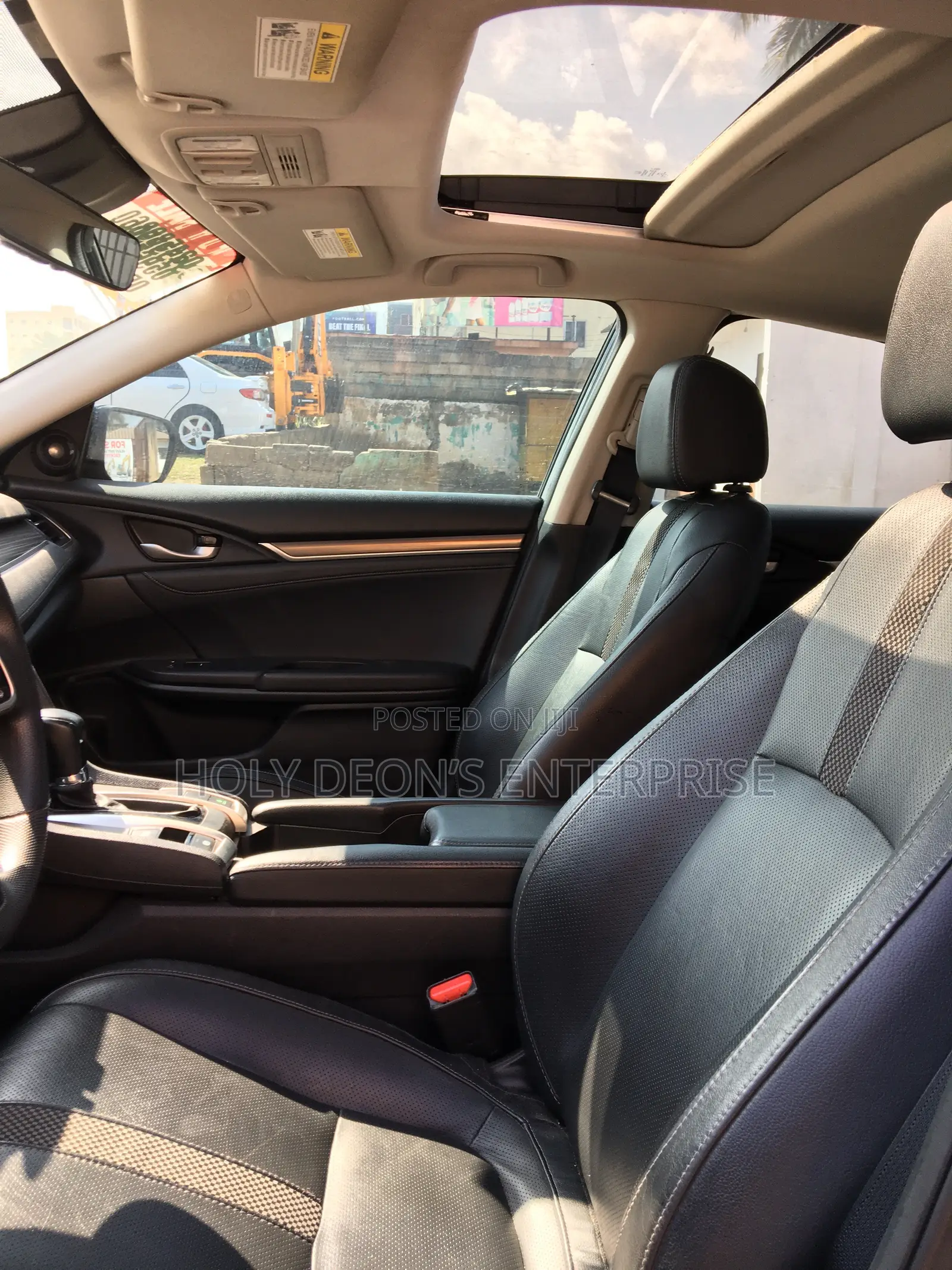 Honda Civic Touring Sedan 2020 Black