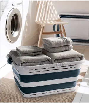 Pop and Load Collapsible Laundry Basket