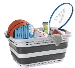 Pop and Load Collapsible Laundry Basket