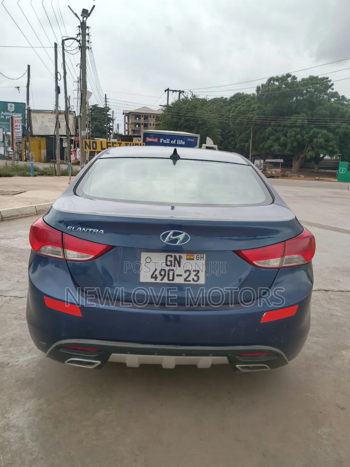 Hyundai Elantra 2013 Blue