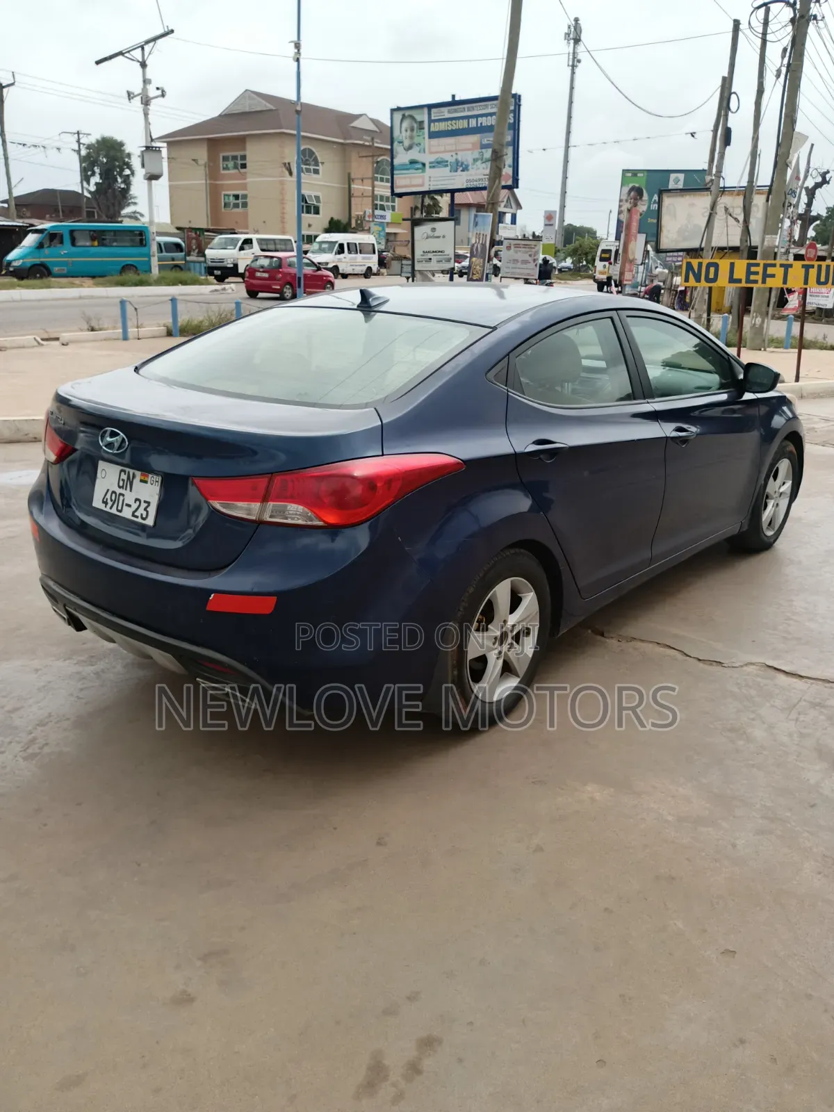 Hyundai Elantra 2013 Blue