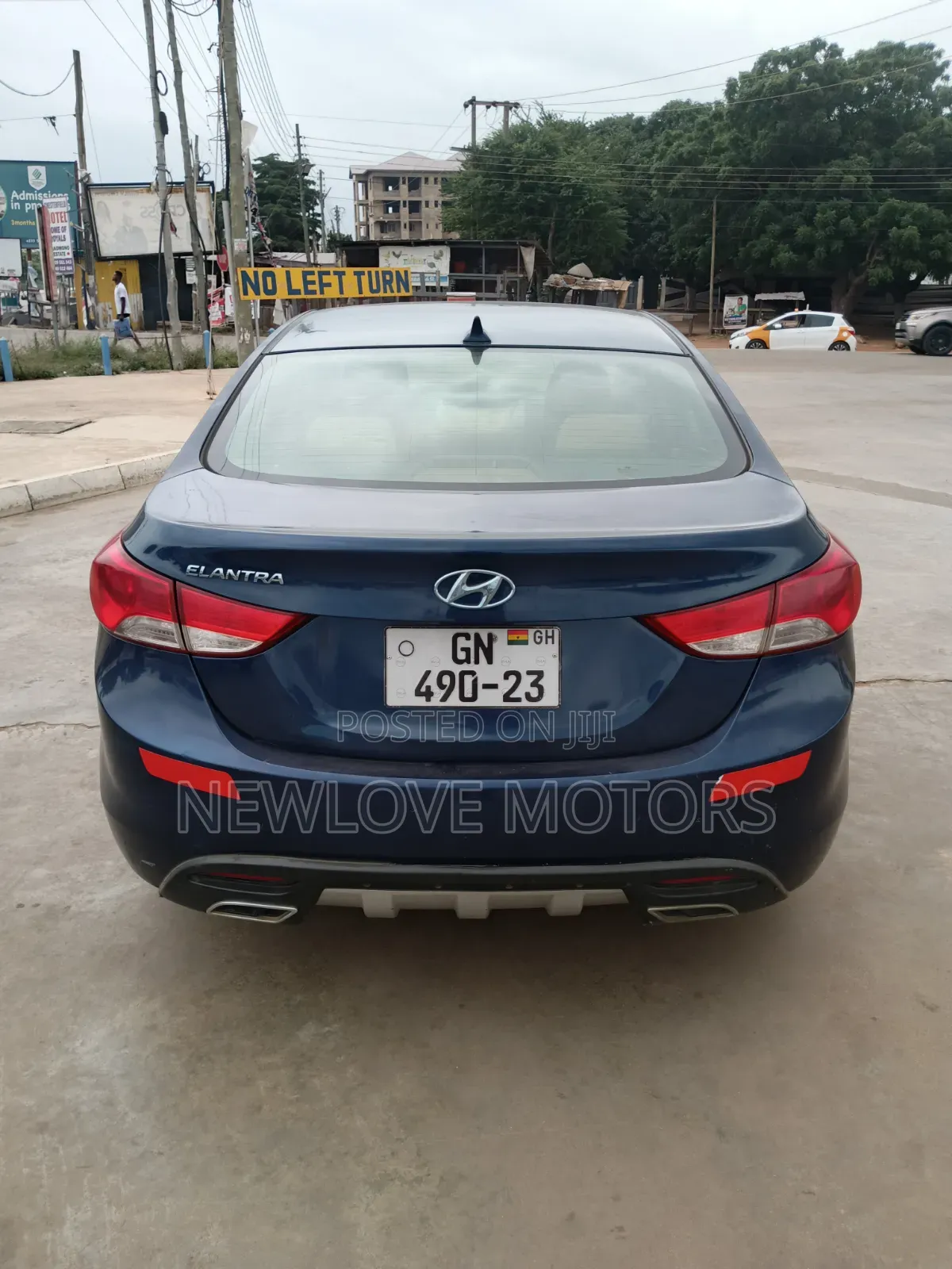 Hyundai Elantra 2013 Blue