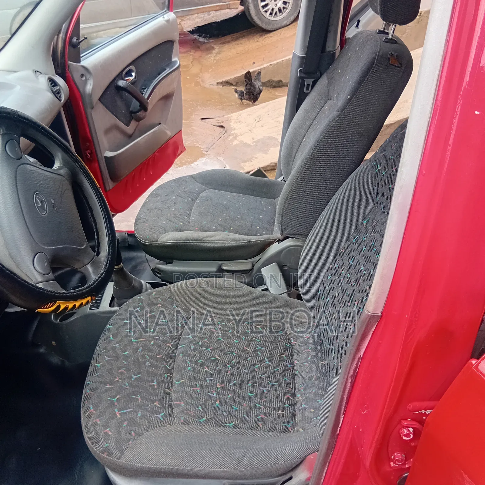 Hyundai Atos 2010 Red