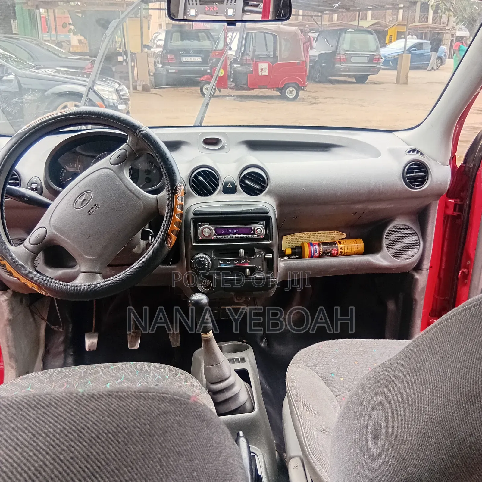 Hyundai Atos 2010 Red