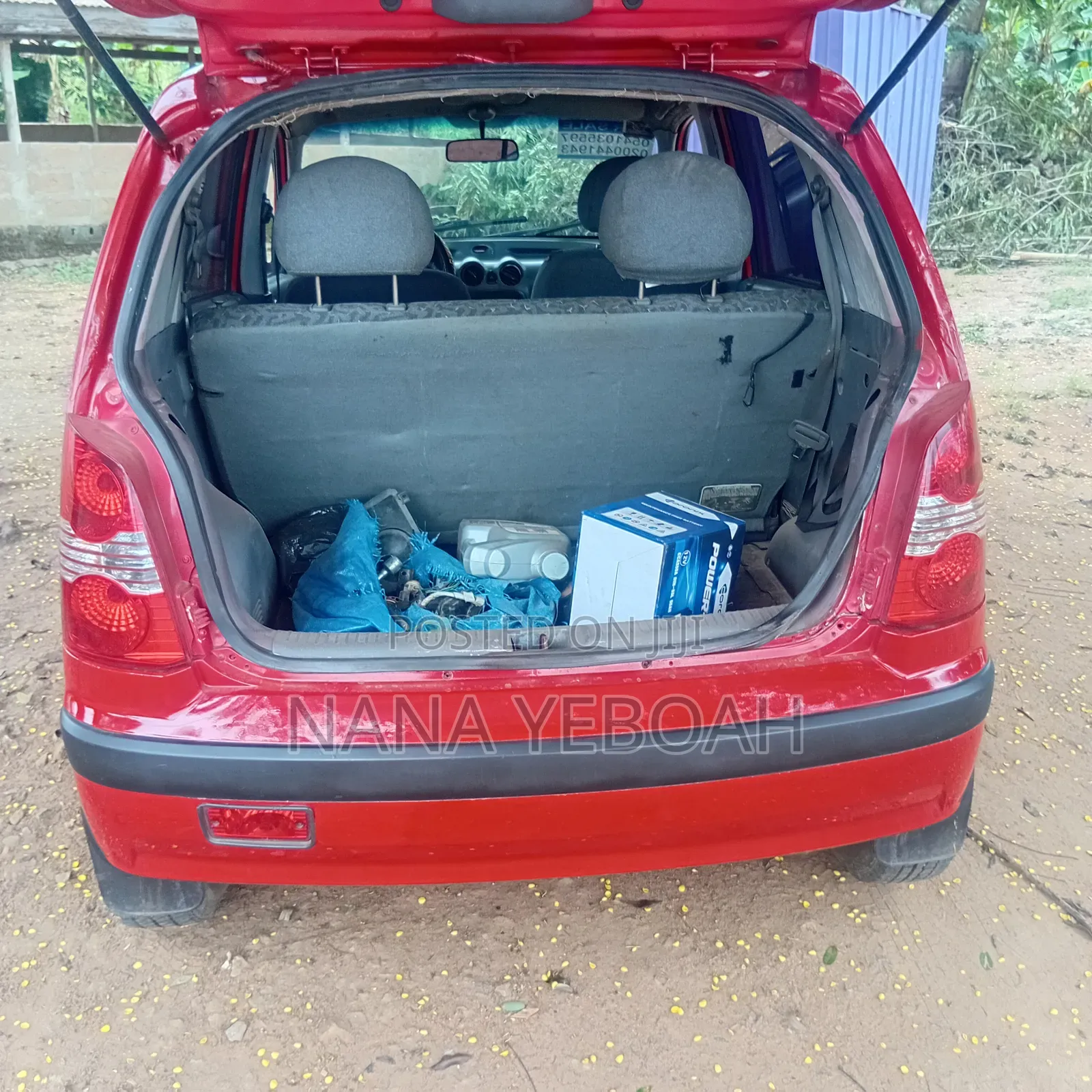 Hyundai Atos 2010 Red