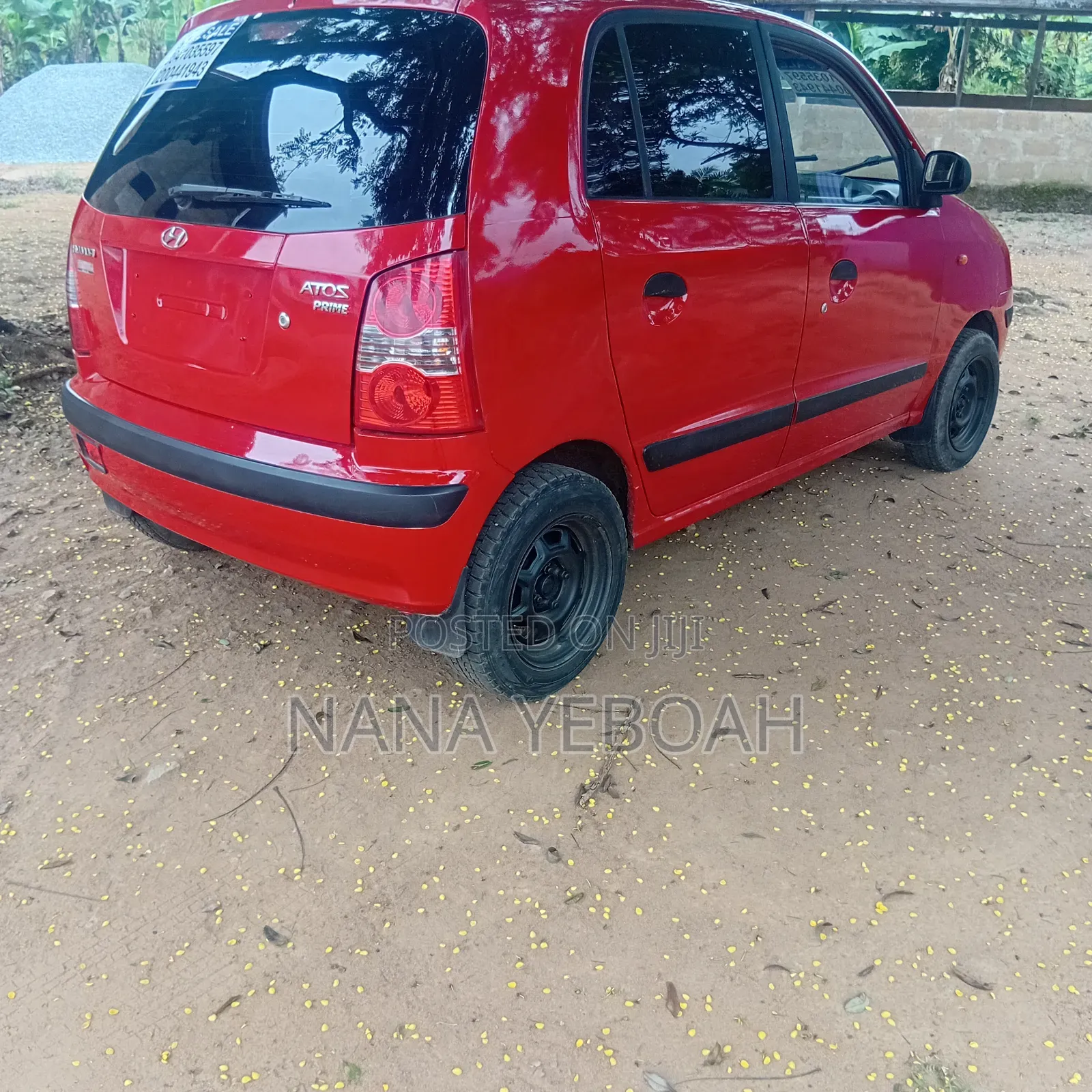 Hyundai Atos 2010 Red