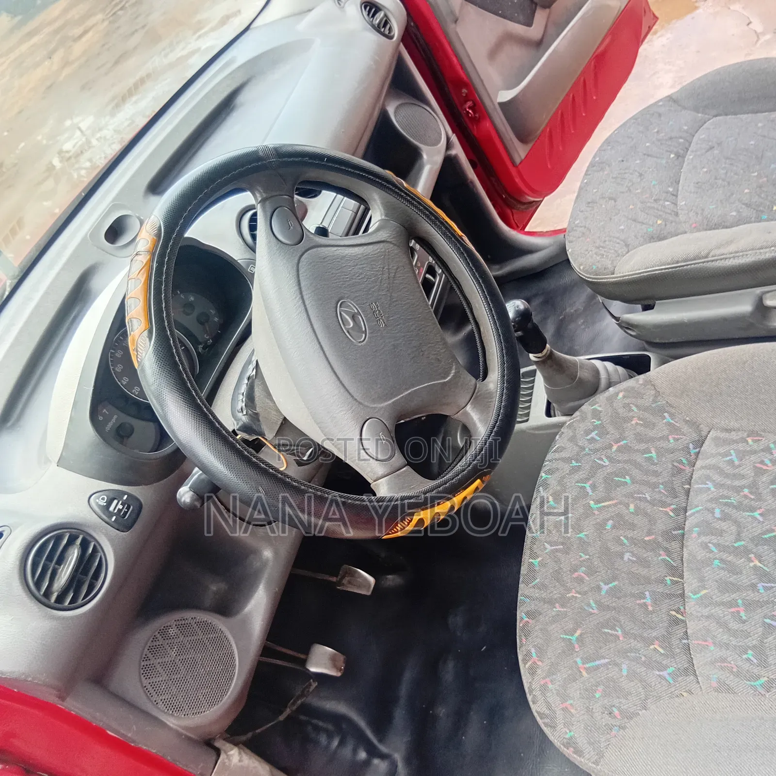 Hyundai Atos 2010 Red