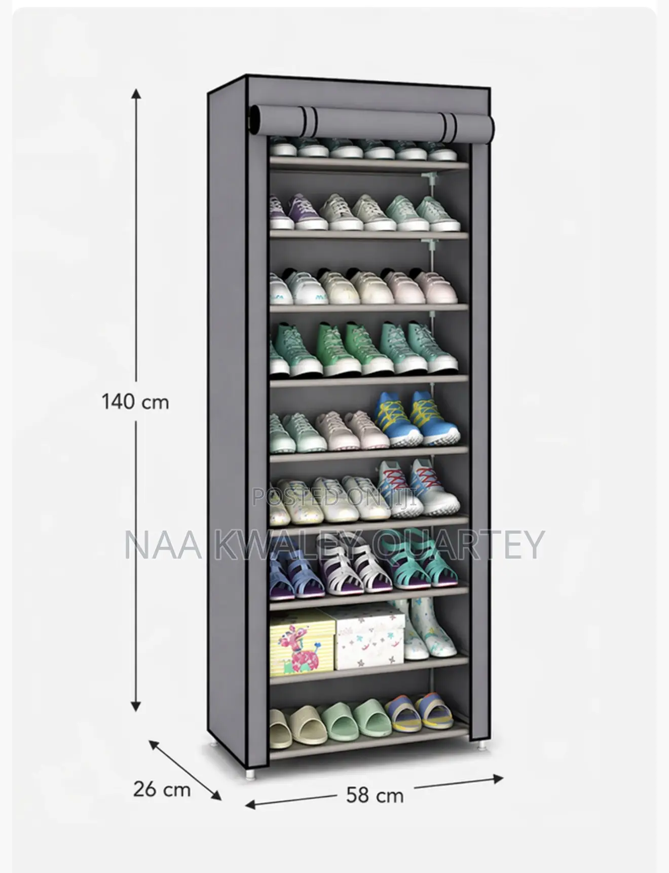 10 Layered Shoes Rack