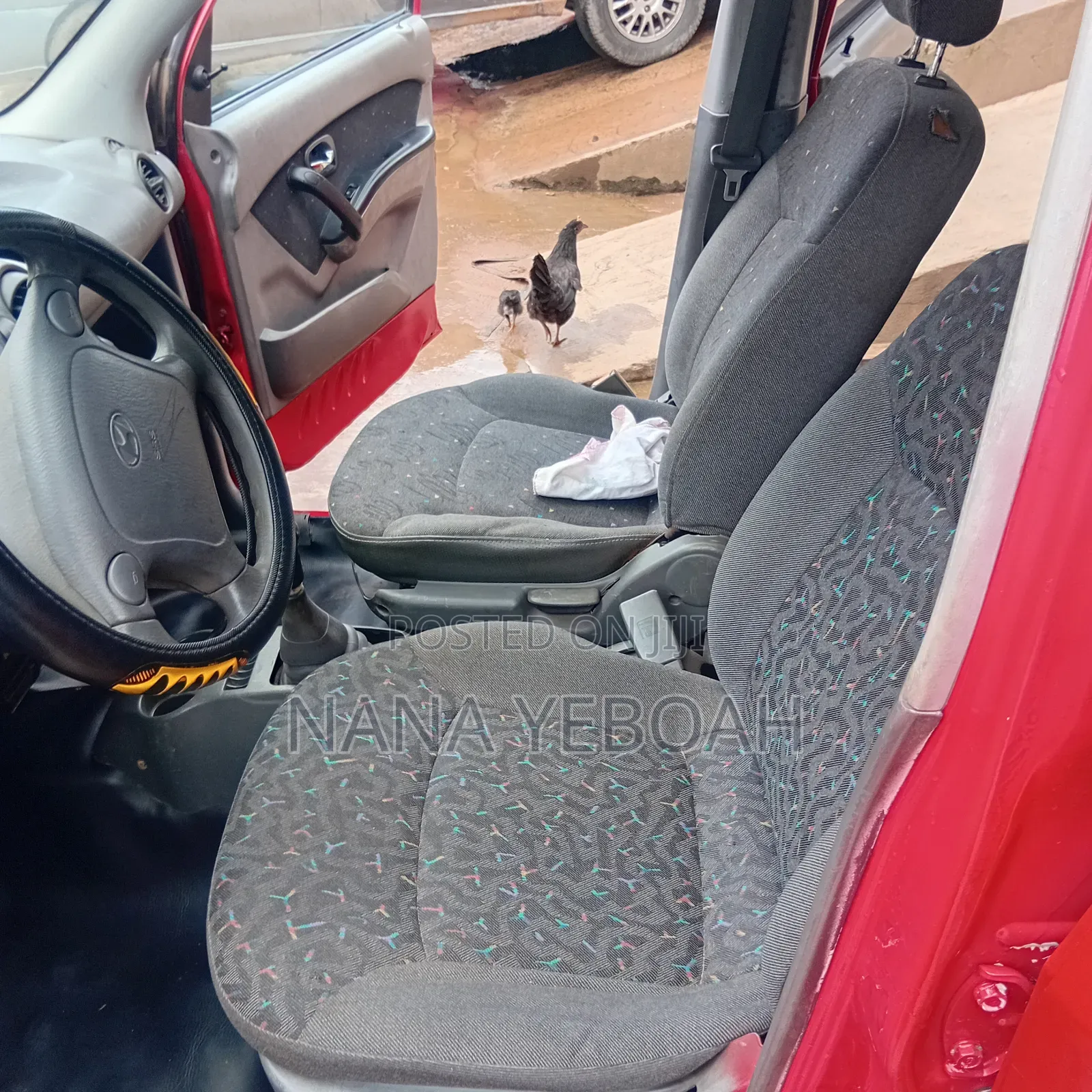 Hyundai Atos 2010 Red
