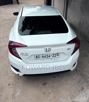 Honda Civic EX-L Sedan 2018 White