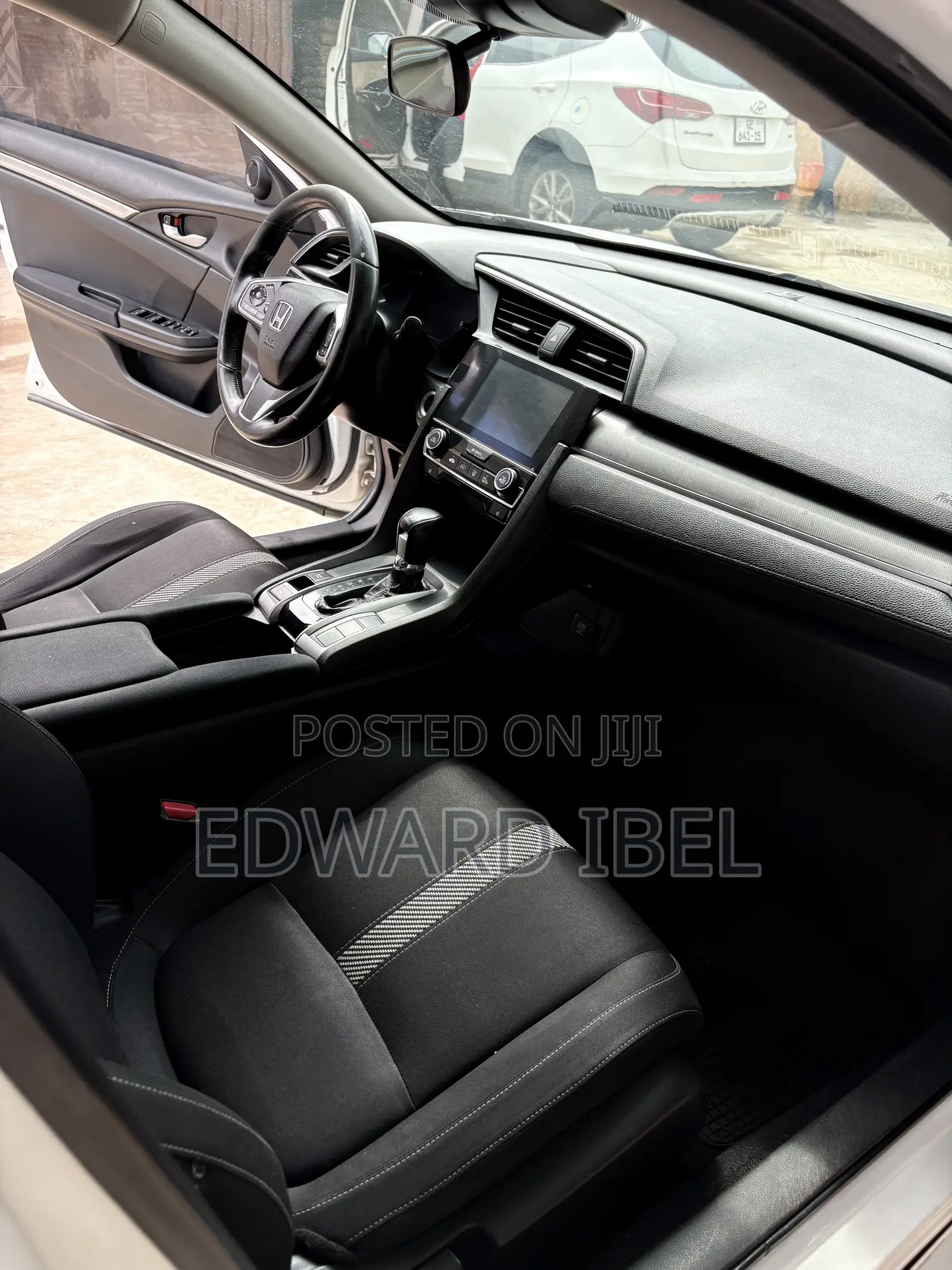 Honda Civic EX-L Sedan 2018 White