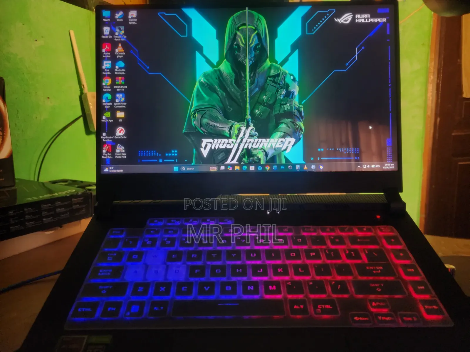 Laptop Asus ROG Strix G15 16GB AMD Ryzen 9 SSD 1T