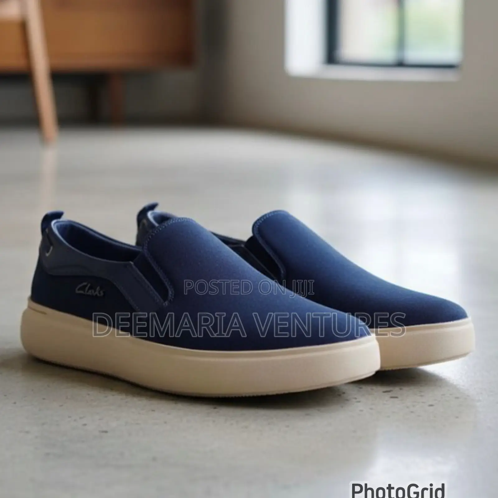 Claks Loafers Available in Black and Blue Color