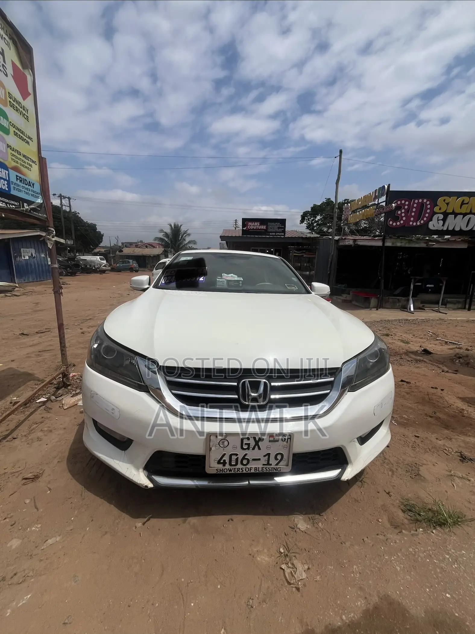 Honda Accord 2013 White