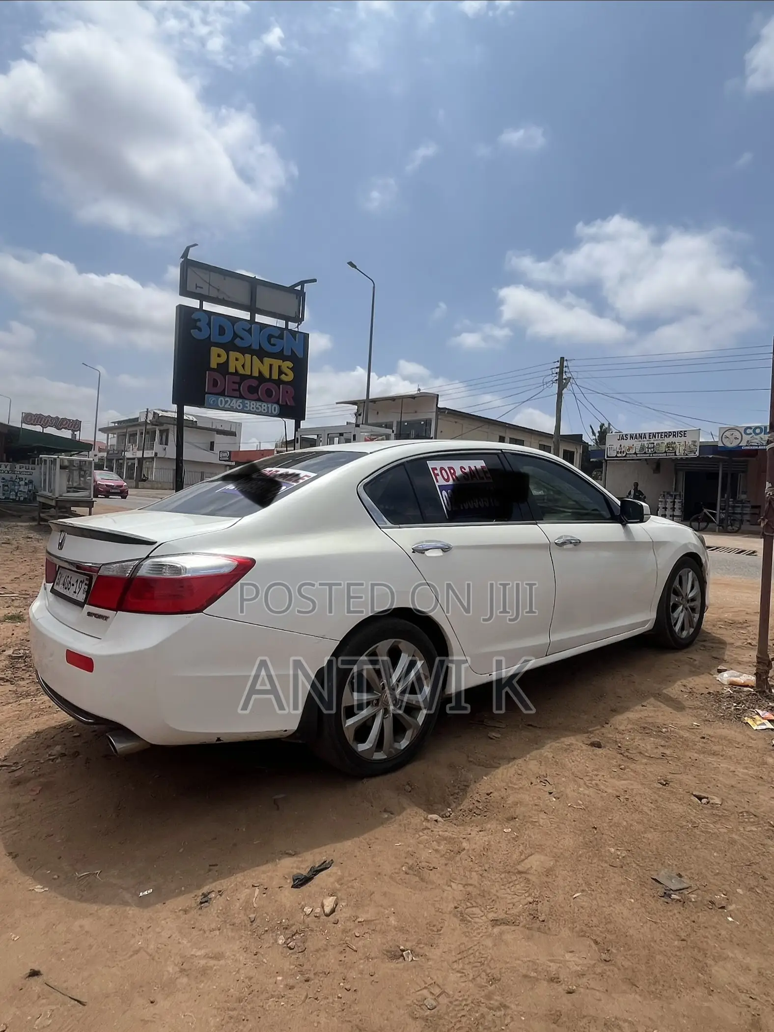 Honda Accord 2013 White