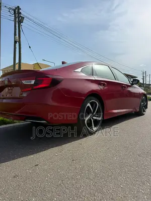 Honda Accord Sport (2.0L 4cyl Turbo 10A) 2019 Red