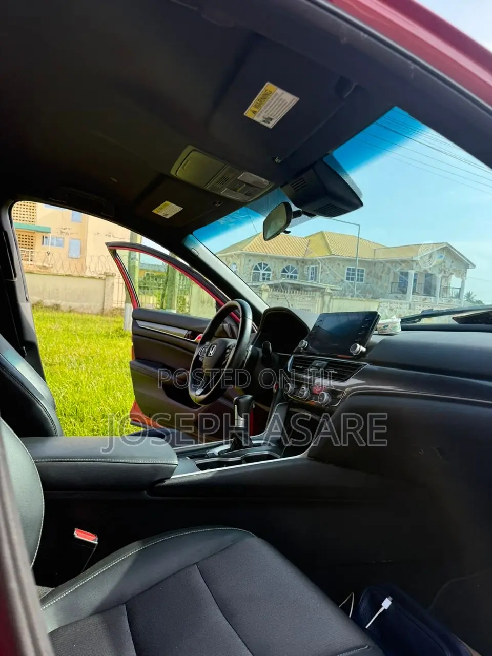 Honda Accord Sport (2.0L 4cyl Turbo 10A) 2019 Red