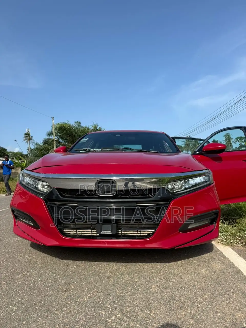 Honda Accord Sport (2.0L 4cyl Turbo 10A) 2019 Red
