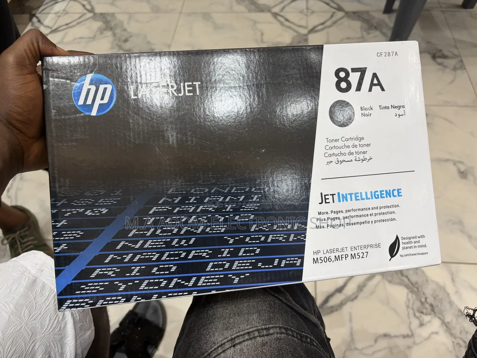 HP Toner Cf287a (87a)