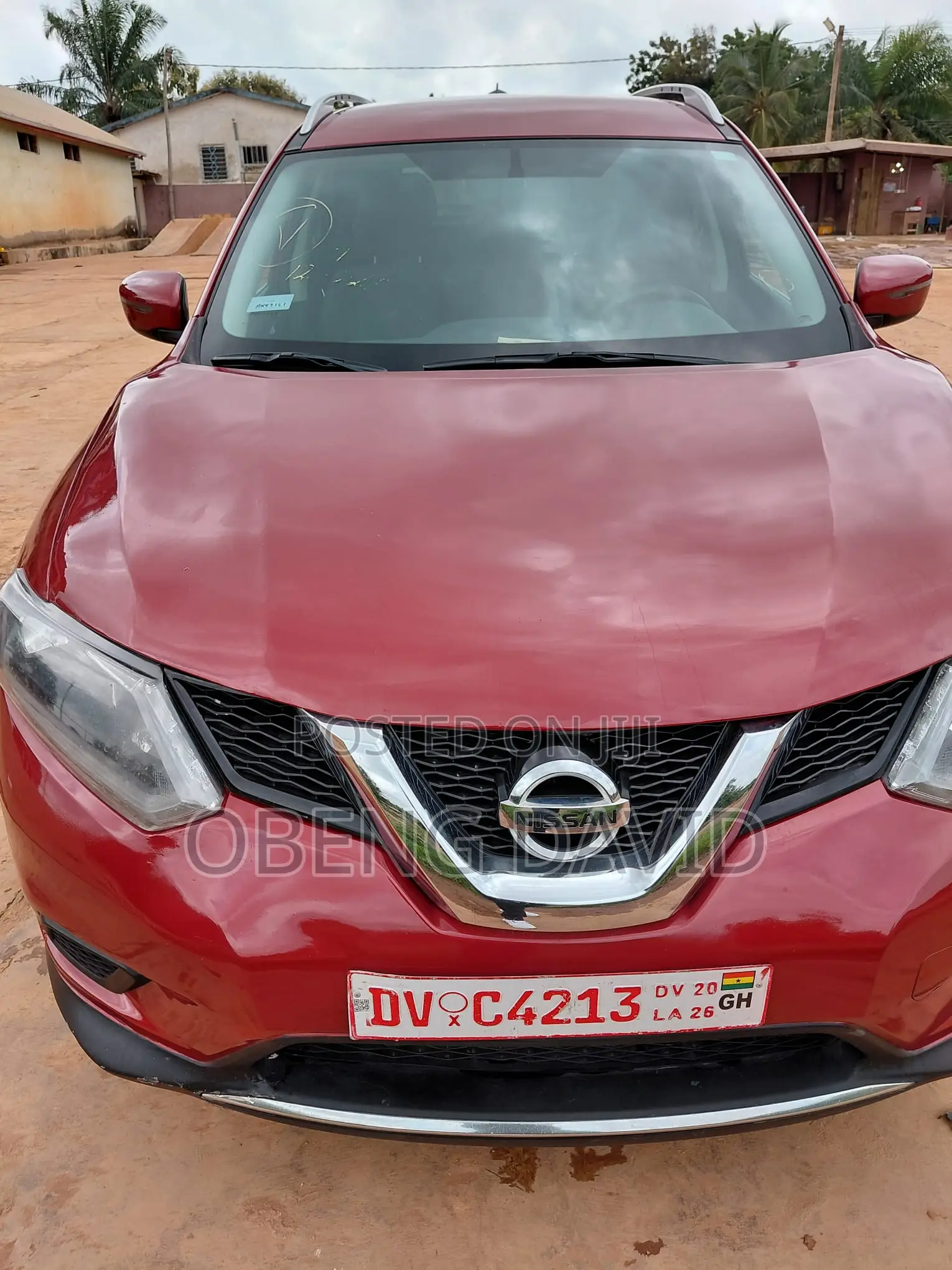 Nissan Rogue SV AWD 2016 Red