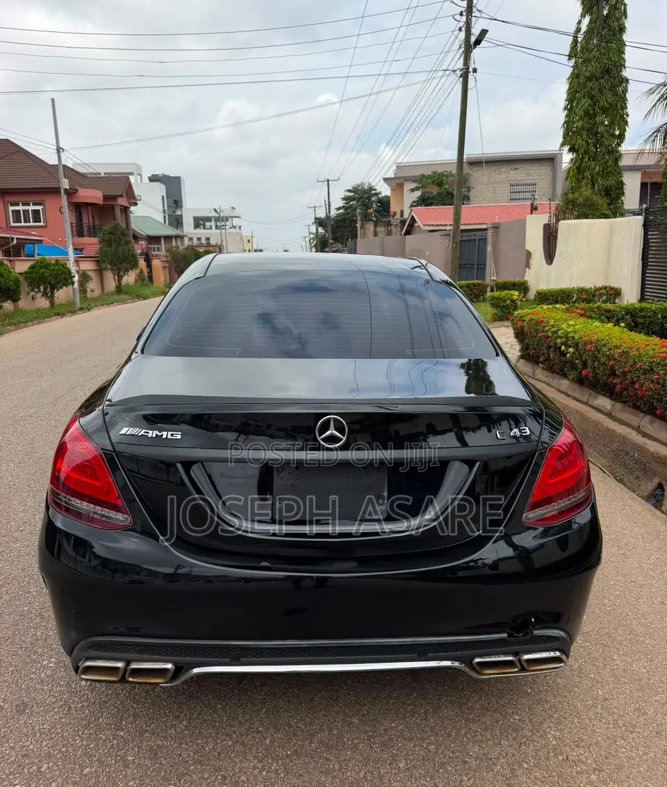 Mercedes-Benz C43 4Matic Cabriolet AWD (3.0L V6 9AM) 2018 Black
