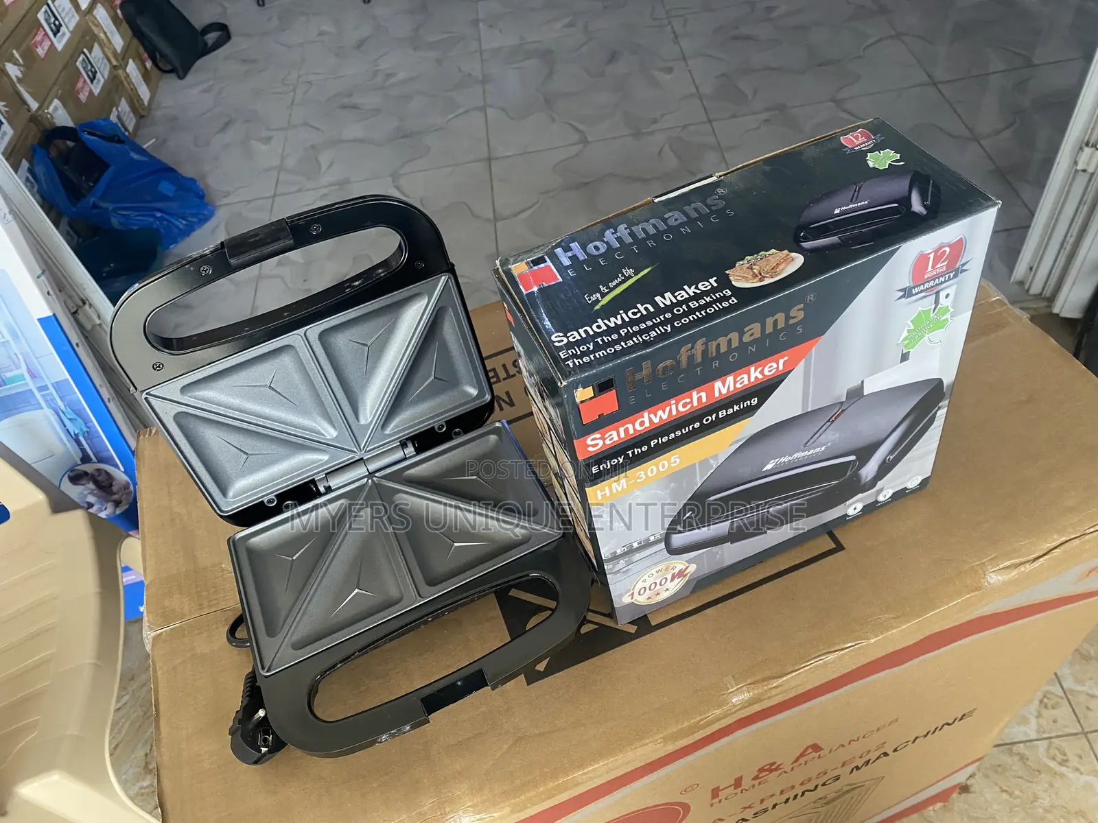 2 Slice Hoffmans Sandwich Maker