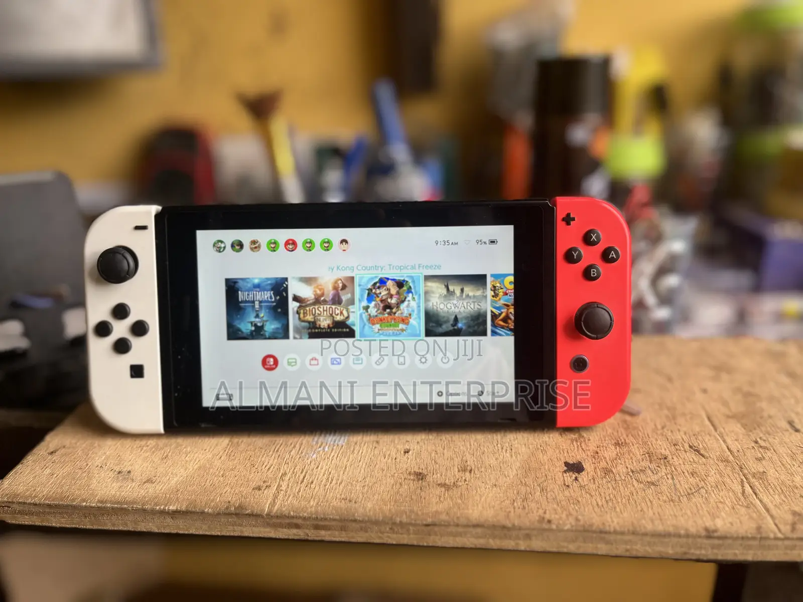 Nintendo Switch Standard With 10 Games