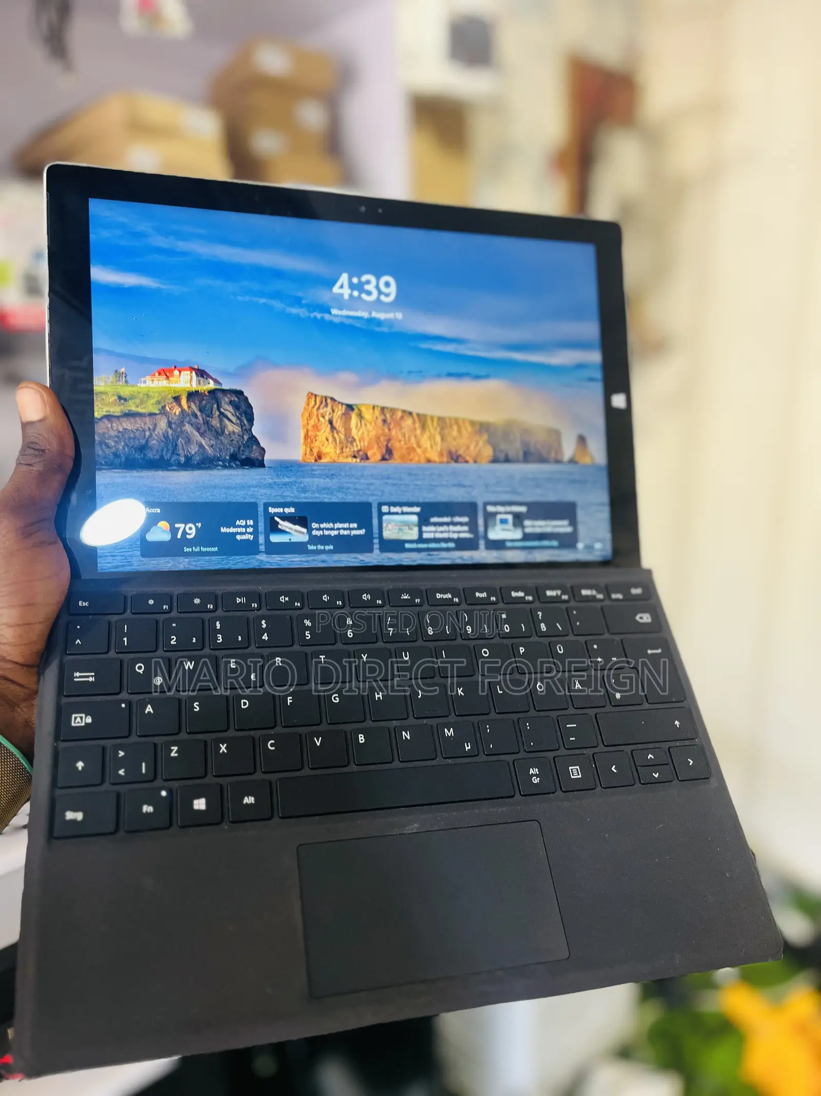 Laptop Microsoft Surface Pro 4 8GB Intel Core i7 SSD 512GB