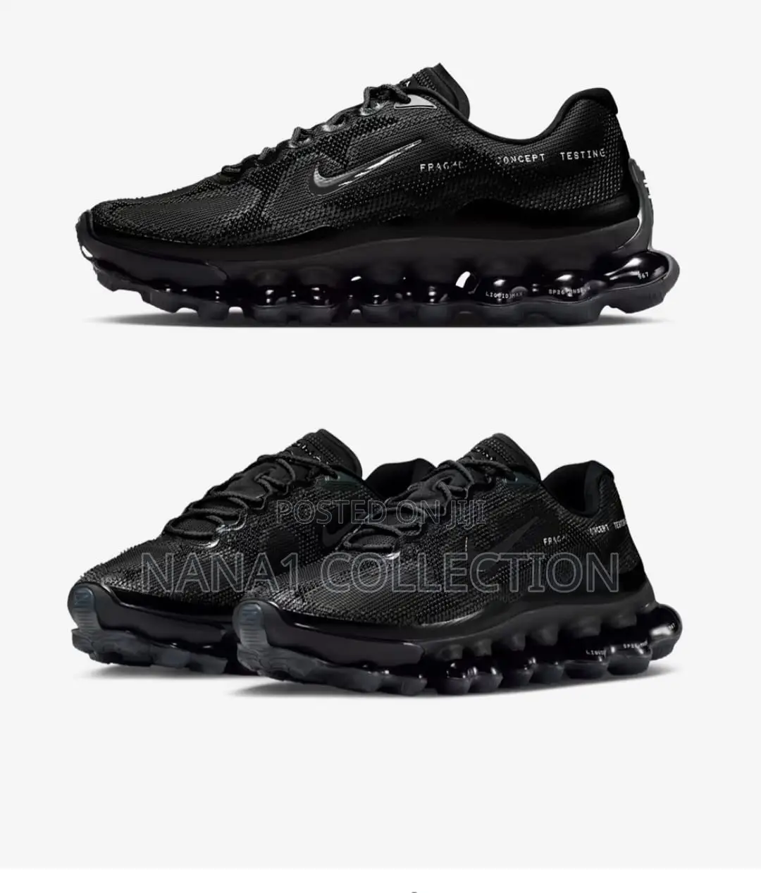 Nike Air Liquid Max “Black/Silver” Sneakers
