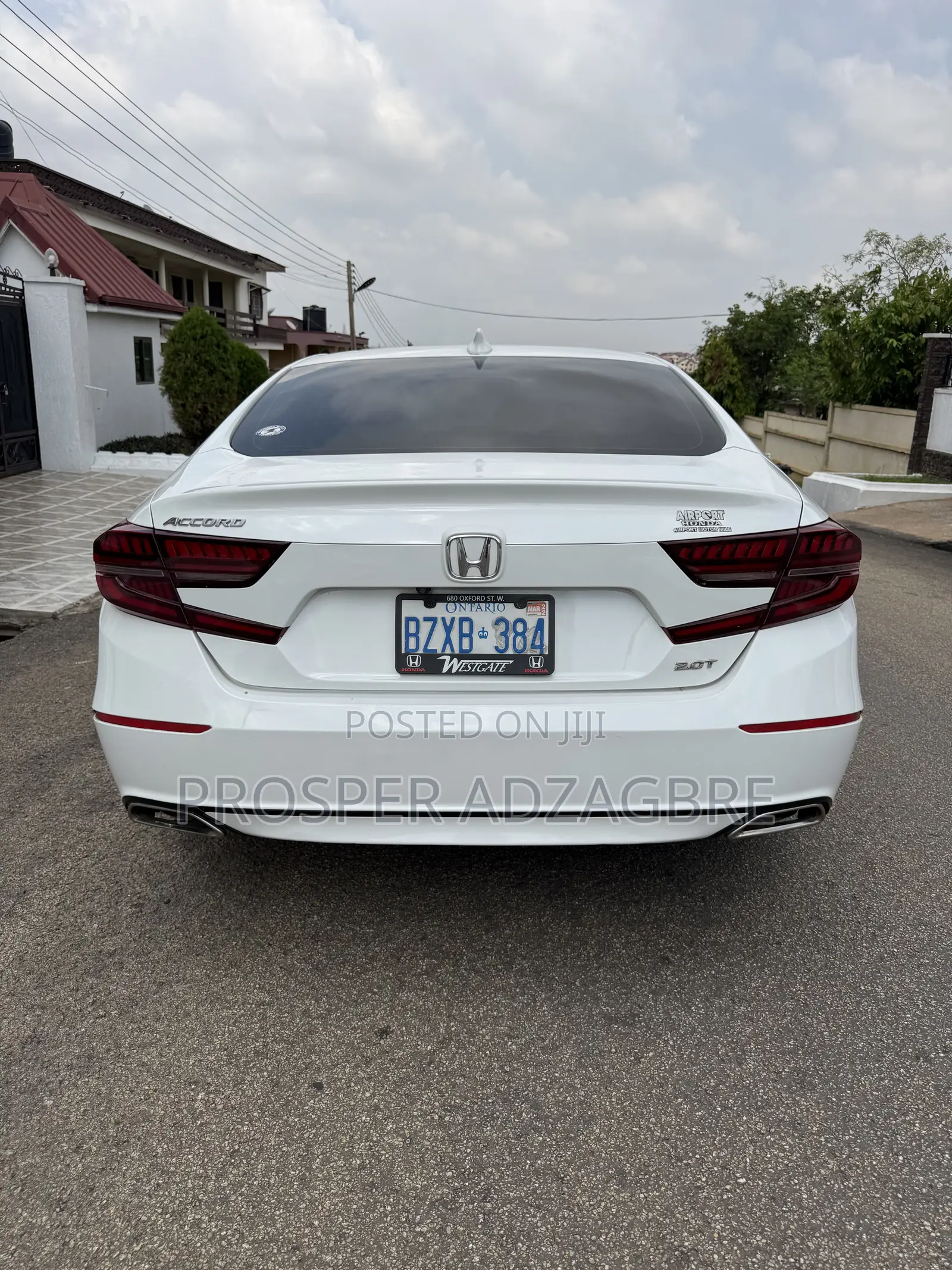 Honda Accord EX-L 2018 White
