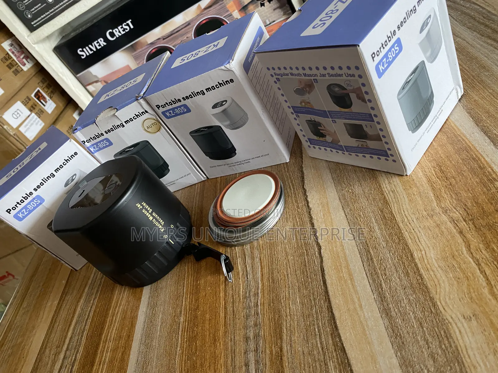 Electric Mason Jar Sealing Machine - Keeps Food Fresh