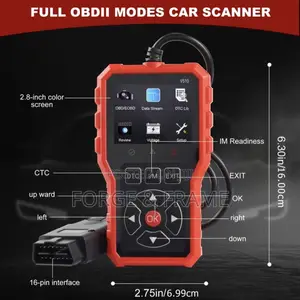 2025 Vehicle OBD2 Scanner, Upgraded V510 Version