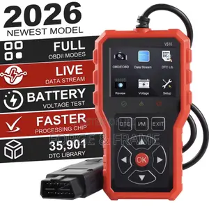 2025 Vehicle OBD2 Scanner, Upgraded V510 Version