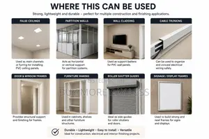 3-Compartment PVC Floor Trunking