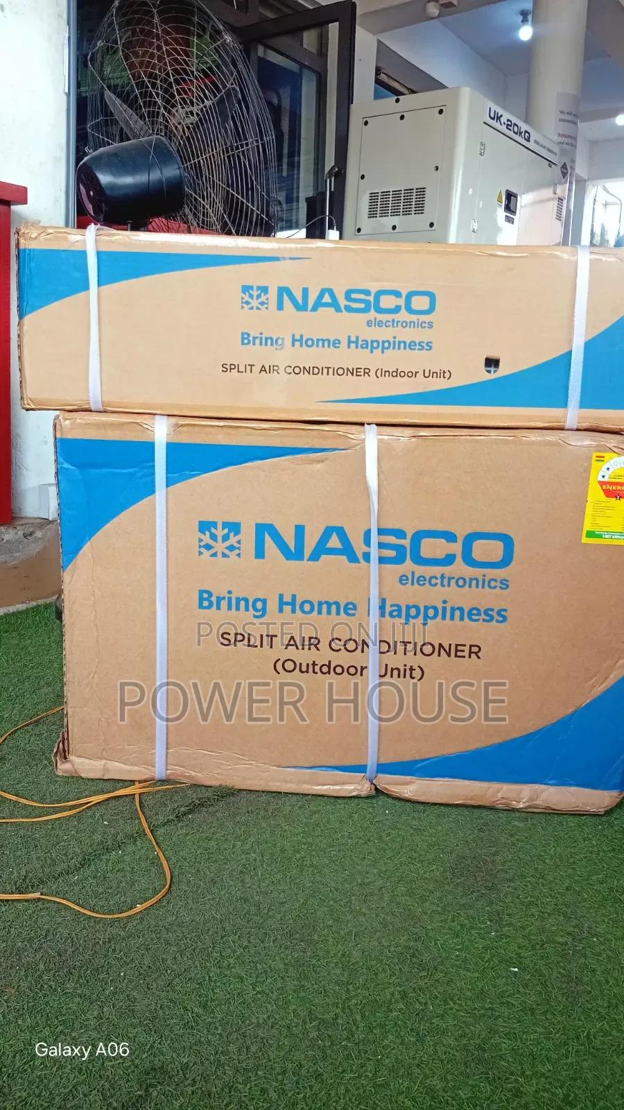 Super Quality NASCO 1.5HP Split AC – Powerful Cooling Modern Look
