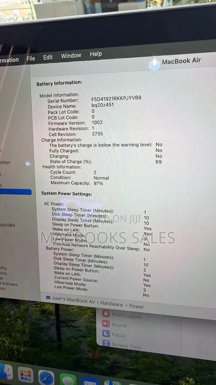 Laptop Apple MacBook Air 2020 M1 8GB Apple M1 SSD 256GB