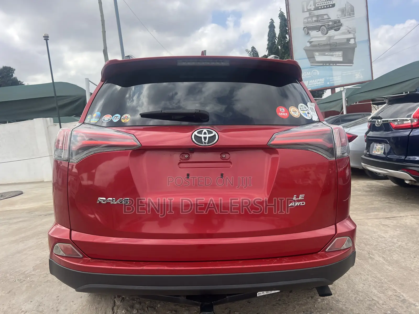 Toyota RAV4 2017 Red