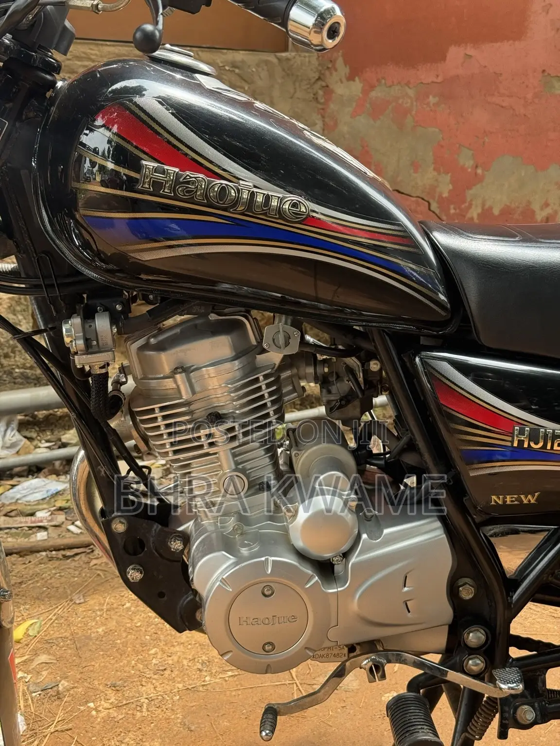 Haojue HJ125-8K 2026 Black